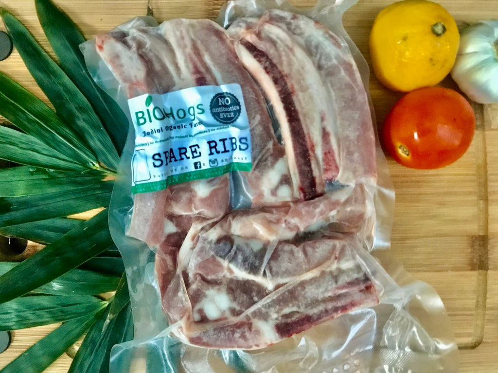 SPARE RIBS (organically raised) 500g
