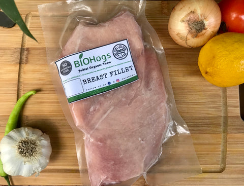 CHICKEN BREAST FILLET (ORGANICALLY RAISED; SKINLESS; BONELESS)