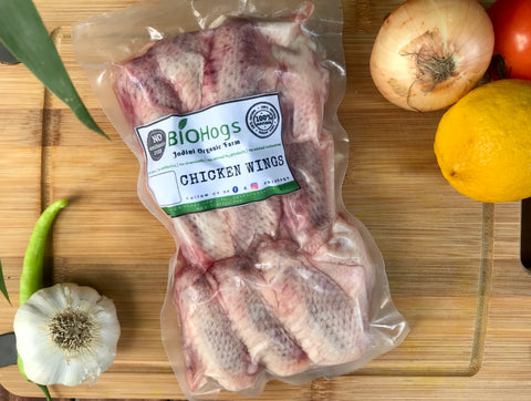 CHICKEN WINGS (ORGANICALLY RAISED)