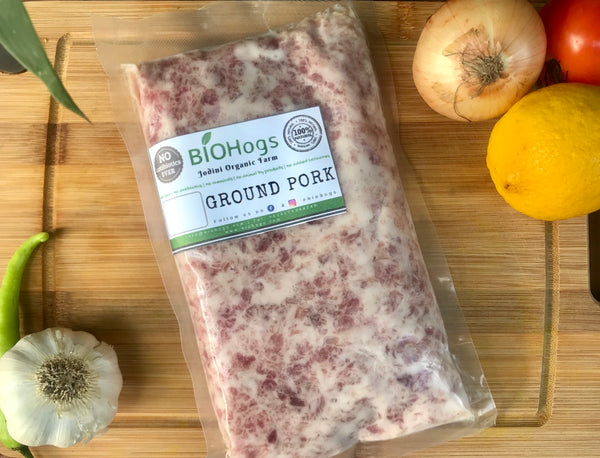 GROUND PORK (ORGANICALLY RAISED)