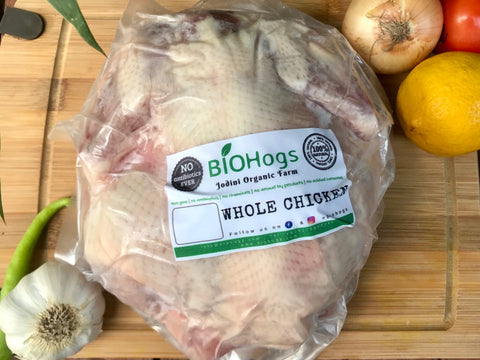WHOLE CHICKEN (ORGANICALLY RAISED)