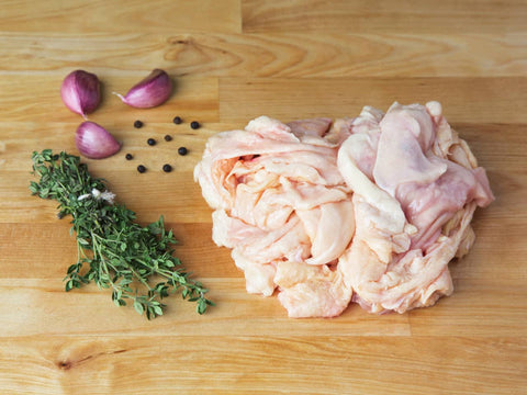 Organic Chicken Skin (raw) 500g