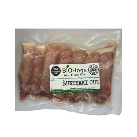 Pork Sukiyaki Cut (organically raised) 250g