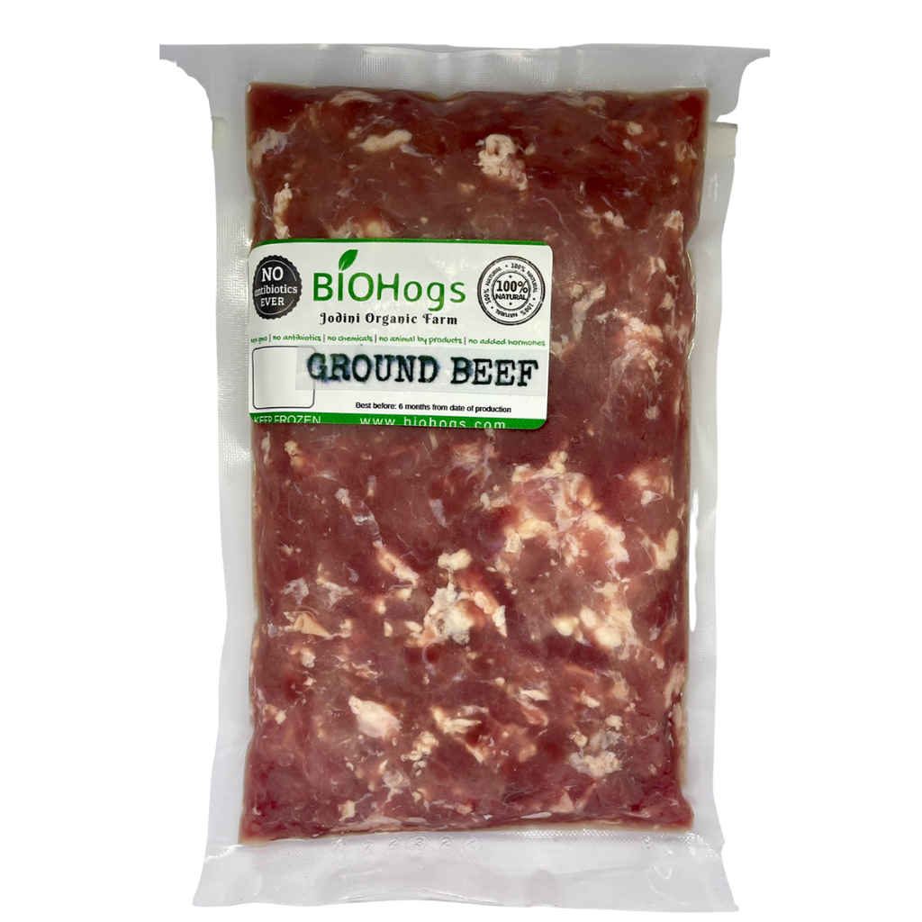 Beef - Ground (Grass-fed, pasture raised, local) 500g