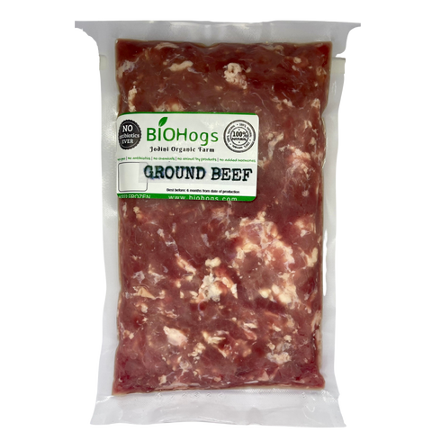 Beef - Ground (Grass-fed, pasture raised, local) 500g
