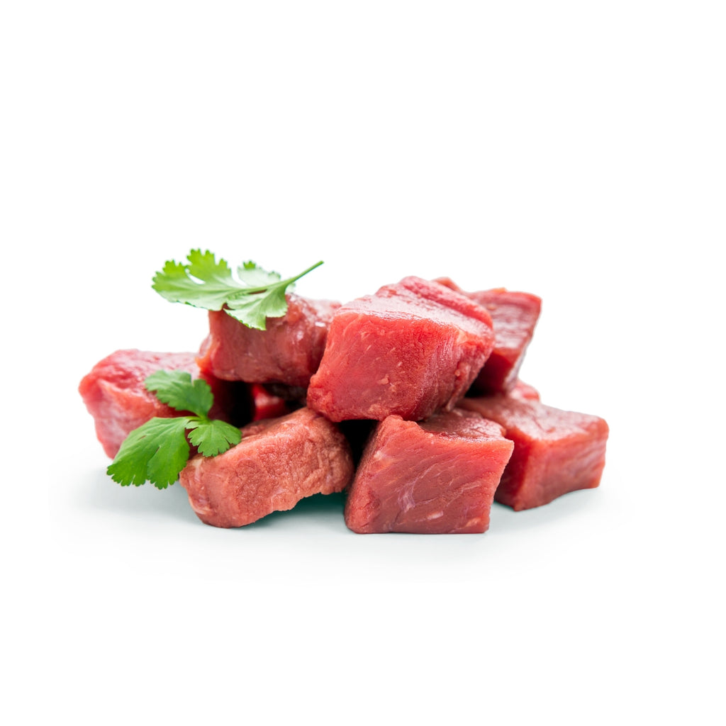 Beef Cubes (Grass-fed, pasture raised, local) 500g