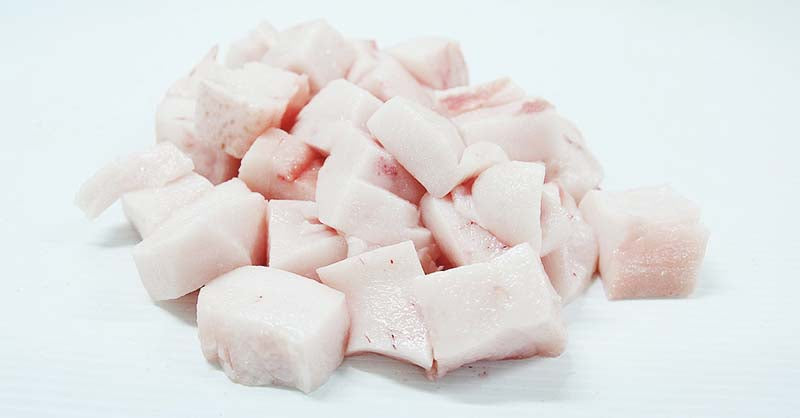Pork Fat Cubes (Skin-on) 500g